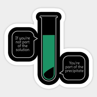 Funny Science Pun Sticker